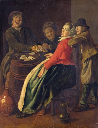 Ein Kartenspiel von Judith Leyster
